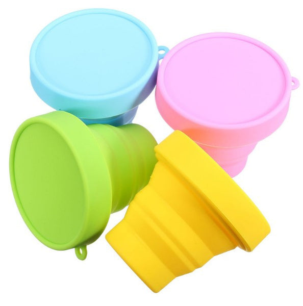 Retractable Portable Silicone Mugs